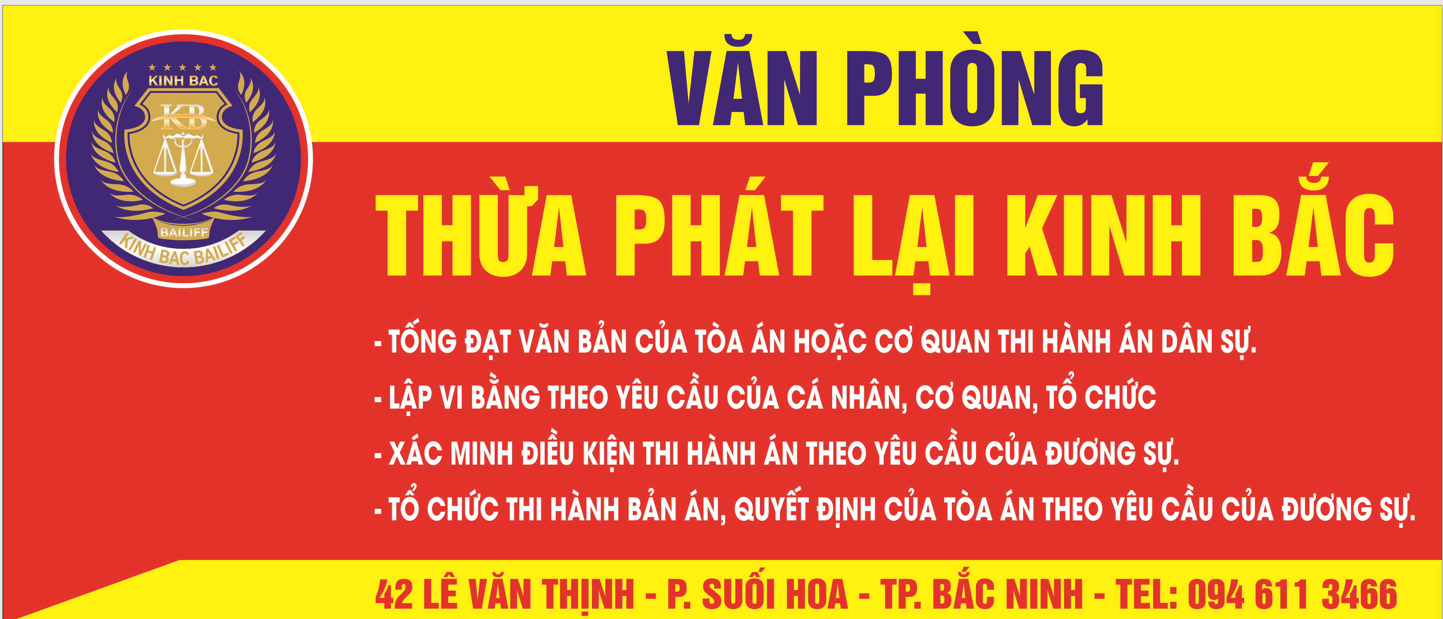 Văn Phòng Thừa Phát Lại Kinh Bắc